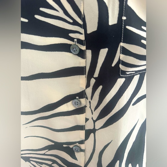 AYR Pool Boy Short Sleeve Silk-Blend Shirt NWOT - Picture 4 of 6